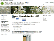 Tablet Screenshot of mastermineralsolutions.com